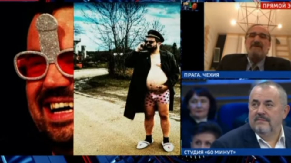 Stanislav Novotný o Pavlu Novotném v ruské televizi